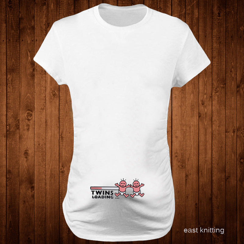 Maternity Comfort Large Short Sleeve T-Shirt